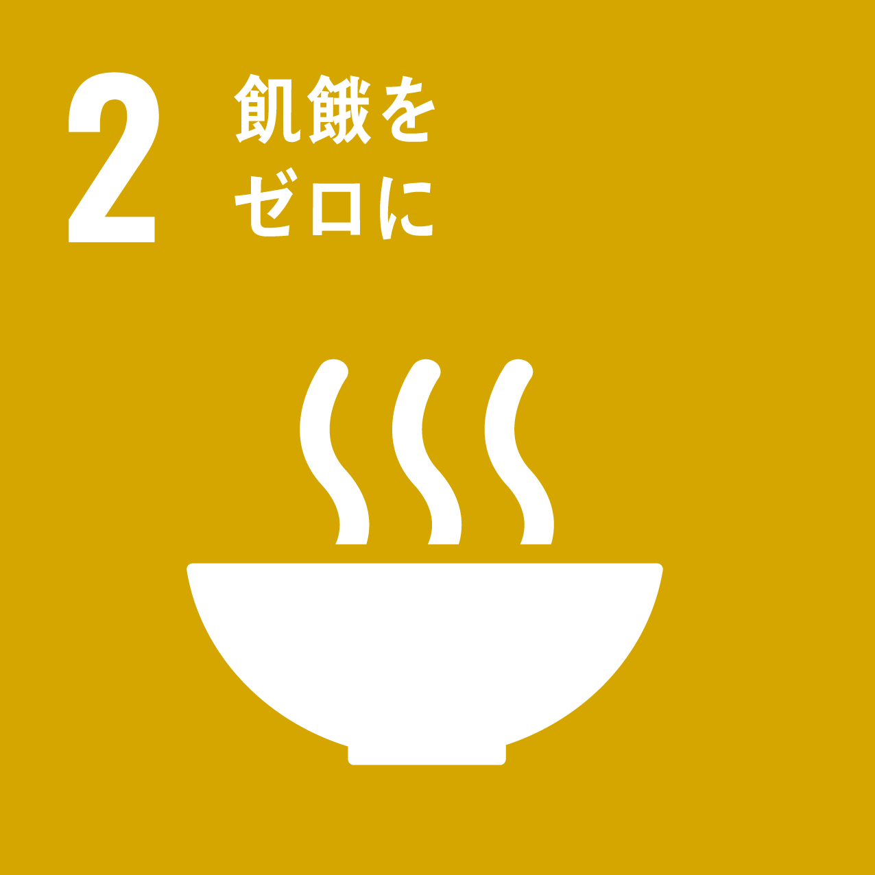 SDGsの目標 2.飢餓をゼロに