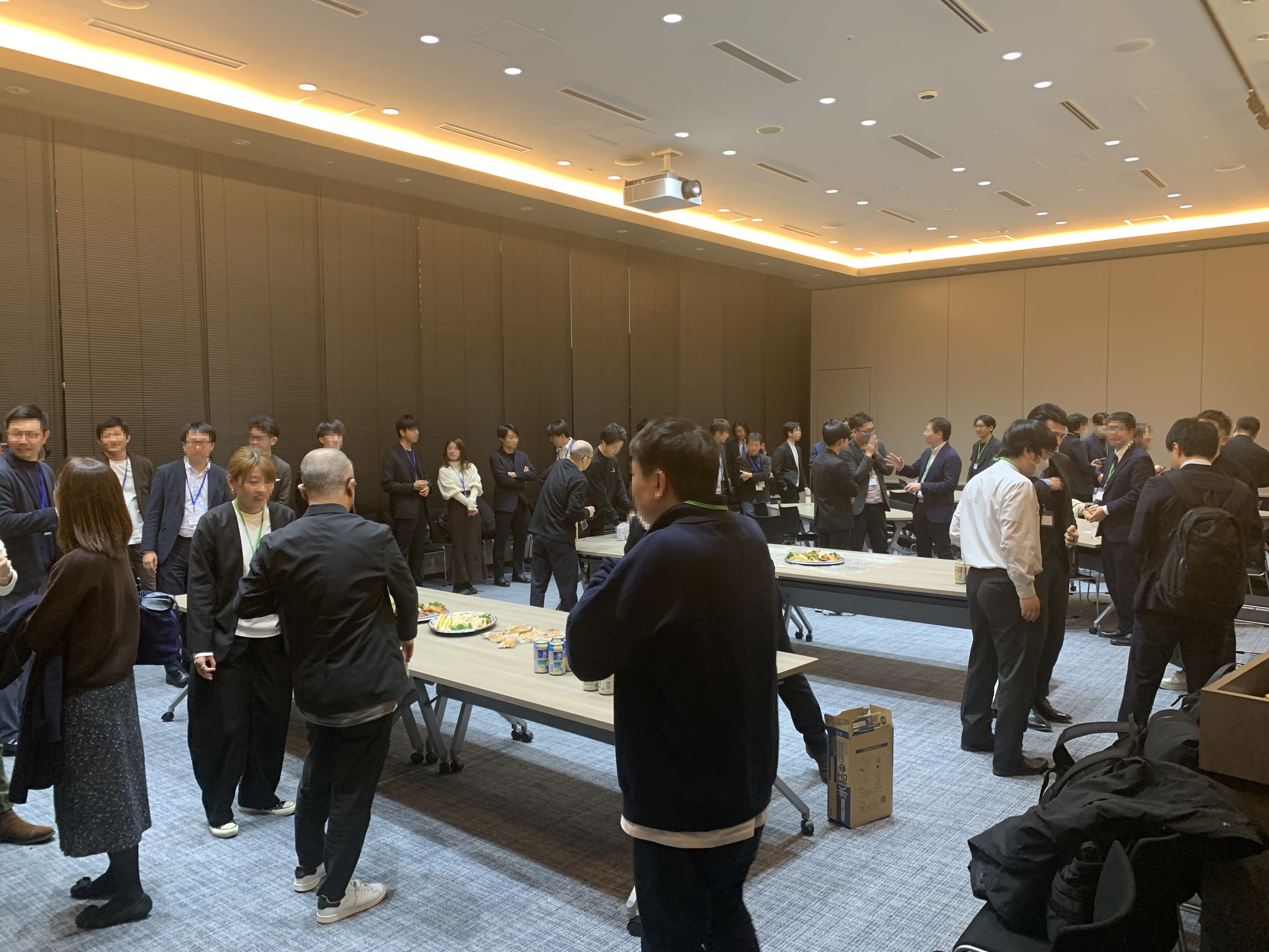 立食オードブル形式 懇親会
